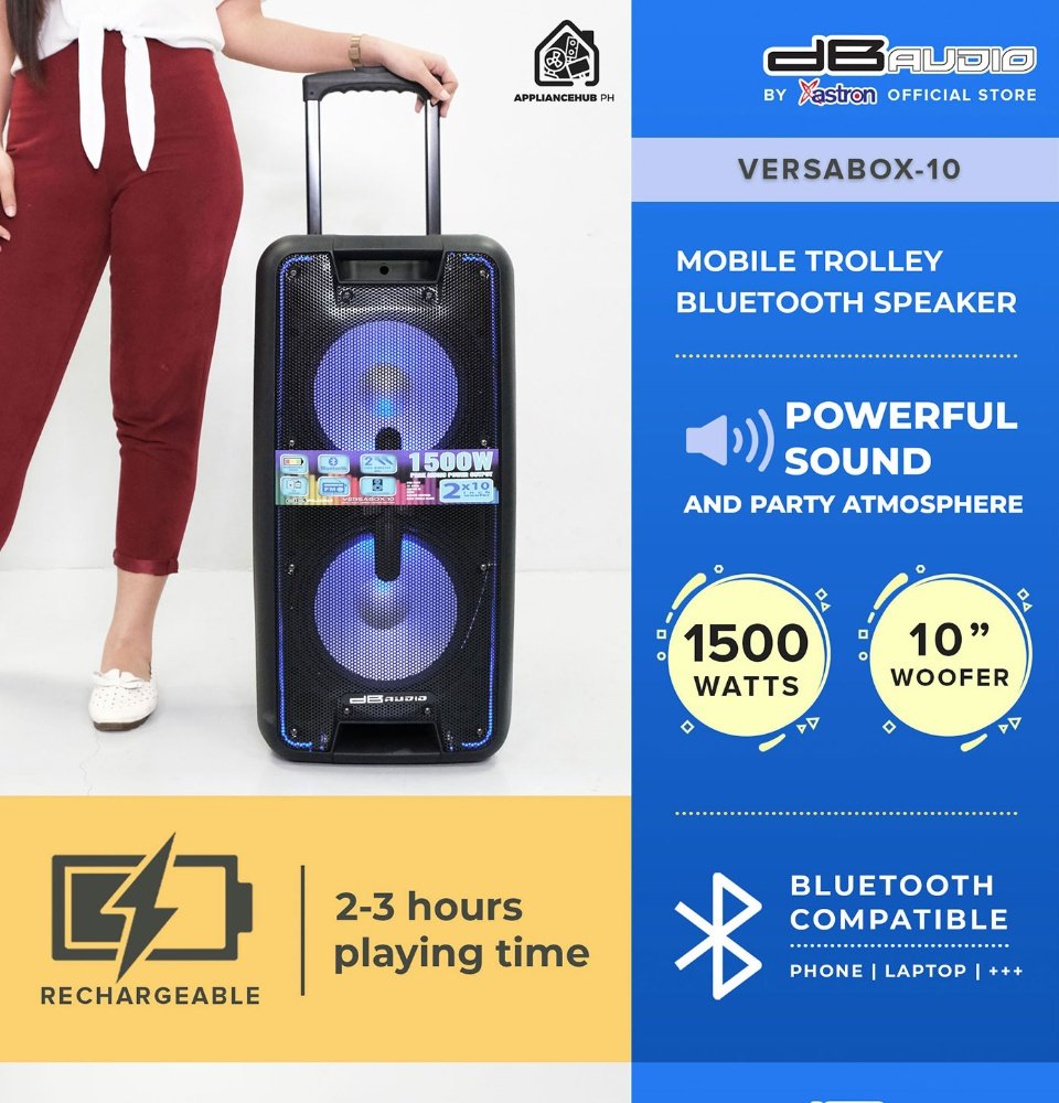 DB Audio Versabox 05 2x5 Inches Woofer 550 Watts